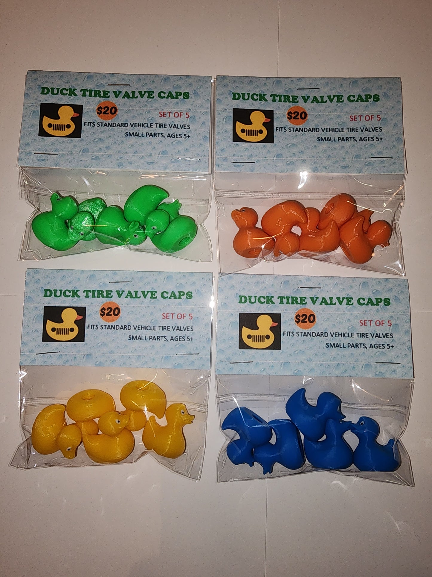 Duck Tire Valve Caps