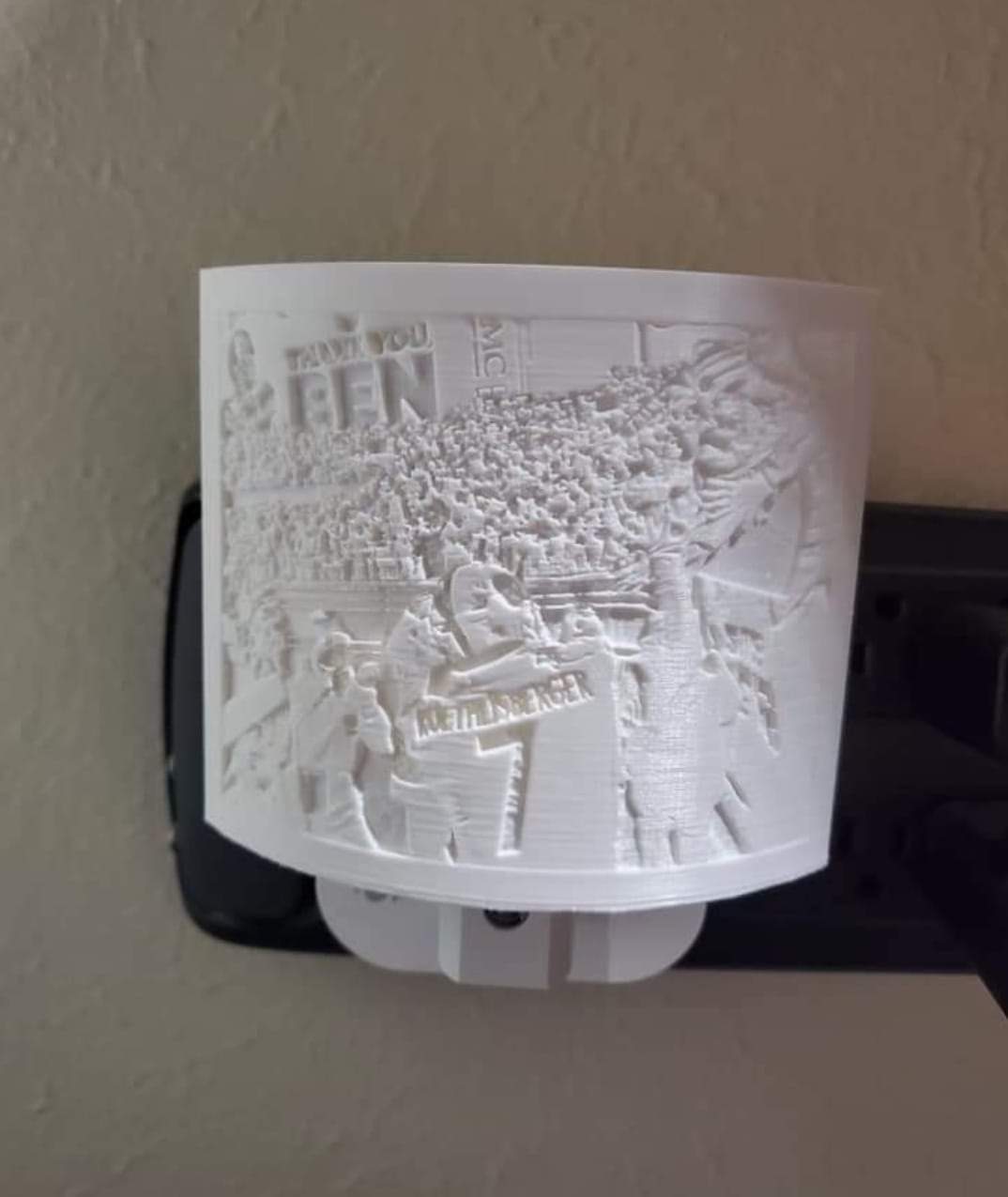 Custom Lithophane Night Light