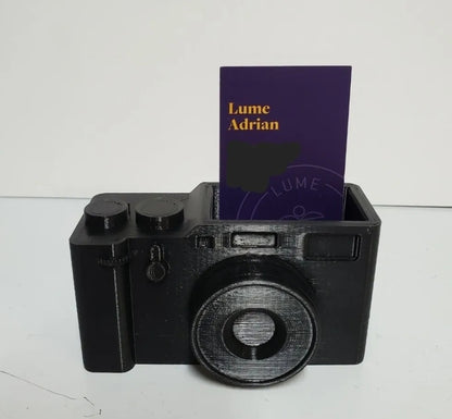 Camera Business Card Holder