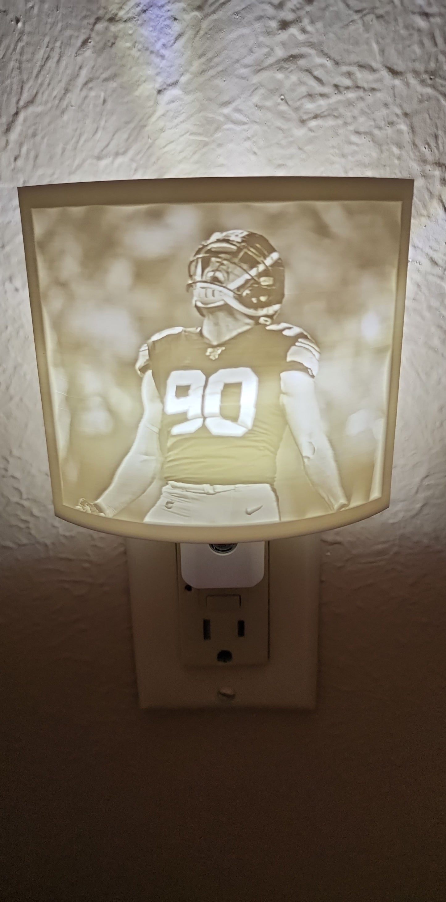 Custom Lithophane Night Light